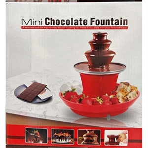 Miniaturowa fontanna czekoladowa