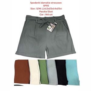 Spodenki damskie streczowe  S/M-4XL/5XL