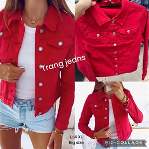 Kurtka jeansowa damska  L-4XL