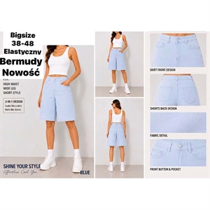 Spodenki jeansowe damskie 38-48