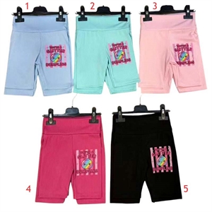 Legginsy krótkie dziewczęce (4-14) - Produkt Włoski