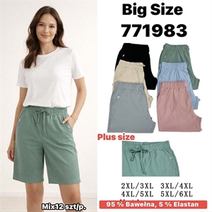 Spodenki damskie Big Size  2XL/3XL-5XL/6XL