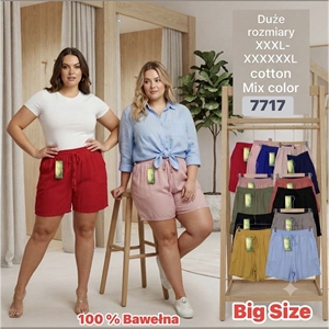 Spodenki damskie Big Size  3XL-6XL