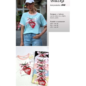 Bluzka damska produkt Polski  S/M-M/L-L/XL(36-38-40)