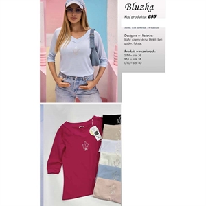 Bluzka damska produkt Polski  S/M-M/L-L/XL(36-38-40)