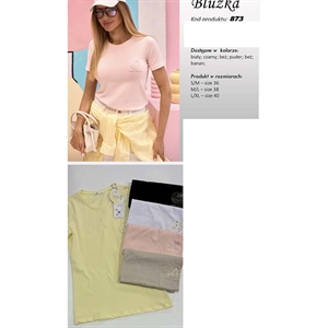 Bluzka damska produkt Polski  S/M-M/L-L/XL(36-38-40)