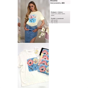 Bluzka damska produkt Polski  S/M-M/L-L/XL(36-38-40)