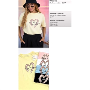 Bluzka damska produkt Polski  S/M-M/L-L/XL(36-38-40)