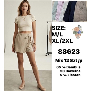 Szorty imitujące spódnicę  M/L-XL/2XL