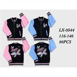 Bluza dziewczęca rozpinana na zamek  116-146
