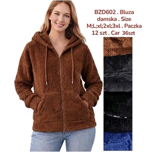 Bluza damska ocieplana M-3XL
