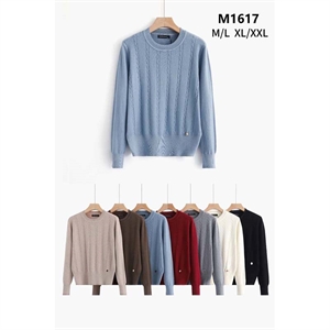 Sweter damski okrągły  M/L-XL/2XL