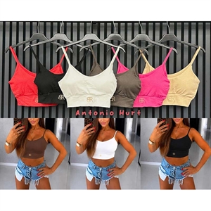 Bluzka crop top damski produkt Włoski
