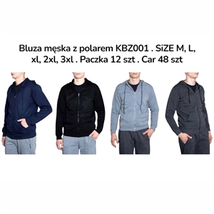 Bluza męska z polarem  M-3XL