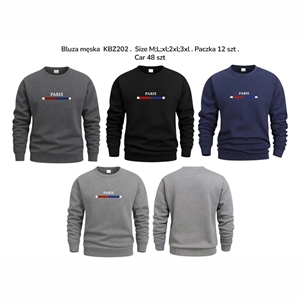Bluza męska pod szyje  M-3XL