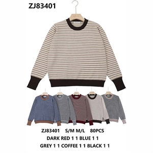 Sweter damski okrągły  S/M-M/L