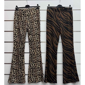 Legginsy dzwony damskie produkt Włoski
