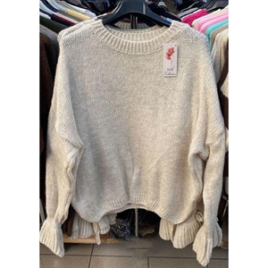 Sweter damski okrągły