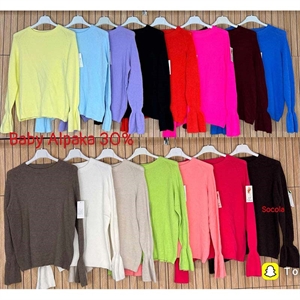 Sweter damski okrągły