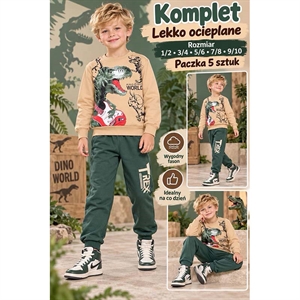 Komplet chłopięcy 3-10