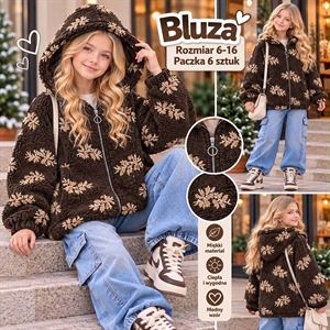 Bluza dziewczęca 6-16 lat