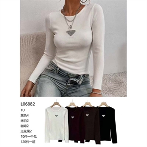 Sweter damski okrągły