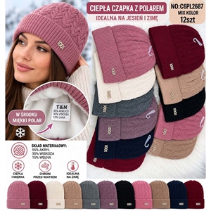 Czapka damska
