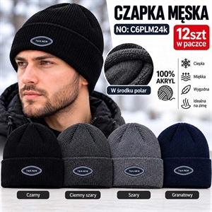 Czapka męska