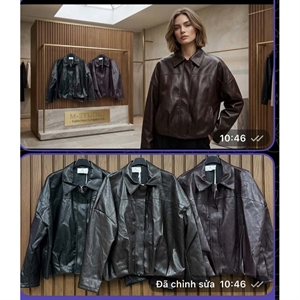 Kurtka skórzana damska produkt Włoski