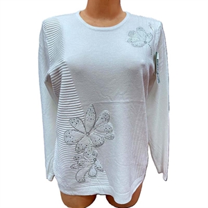 Sweter damski okrągły  L-3XL