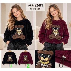 Bluza dziewczęca 6-16 lat