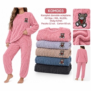 Komplet damski ocieplany  M/L-XL/2XL