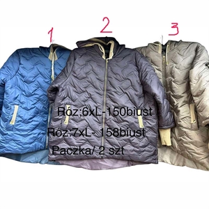 Kurtka zimowa damska produkt Polski Big Size  6XL-7XL
