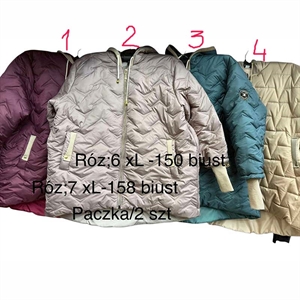 Kurtka zimowa damska produkt Polski Big Size  6XL-7XL