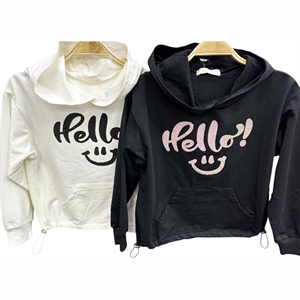 Bluza dziewczęca kangurka  4-14 lat