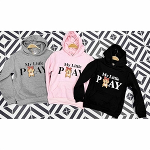 Bluza kangurka dziewczęca  4-14 lat