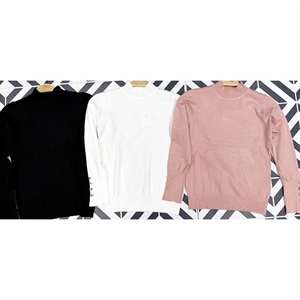 Sweter dziewczęcy z półgolfem  4-14 lat