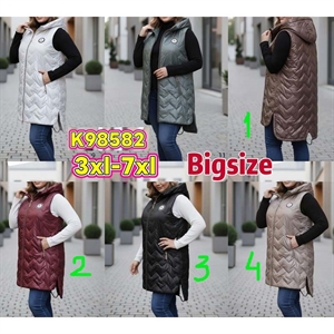 Kamizelka damska Big Size  3XL-7XL