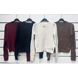 Sweter damski okrągły