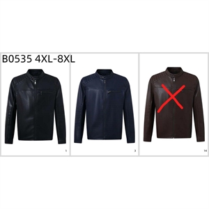 Kurtka męska skórzana (4X-8XL)