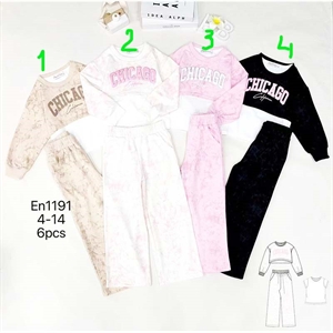 Komplet dziewczęcy  4-14 lat