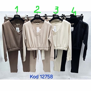 Komplet dresowy damski produkt Turecki  S-XL