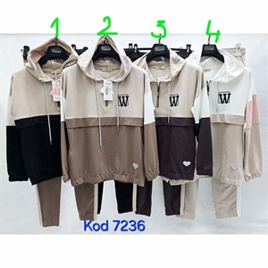 Komplet dresowy damski produkt Turecki  S-XL