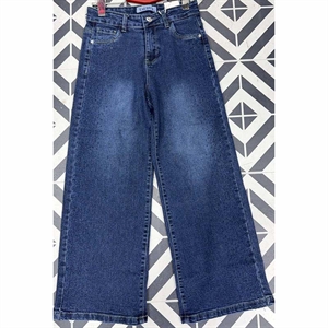 Jeansy szerokie nogawki  134-164