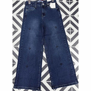 Jeansy szerokie nogawki  134-164