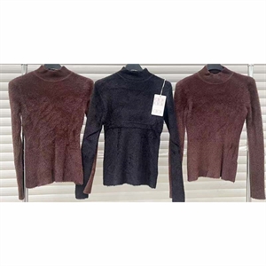 Sweter damski z półgolfem