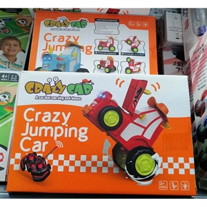 Zabawkowy, skaczący traktor