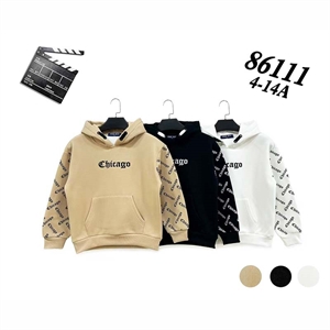 Bluza dziewczęca kangurka  4-14 lat