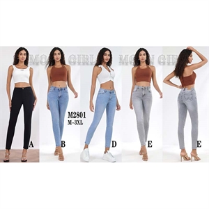 Jeansy damskie M-3XL