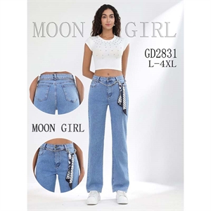 Jeansy damskie L-4XL